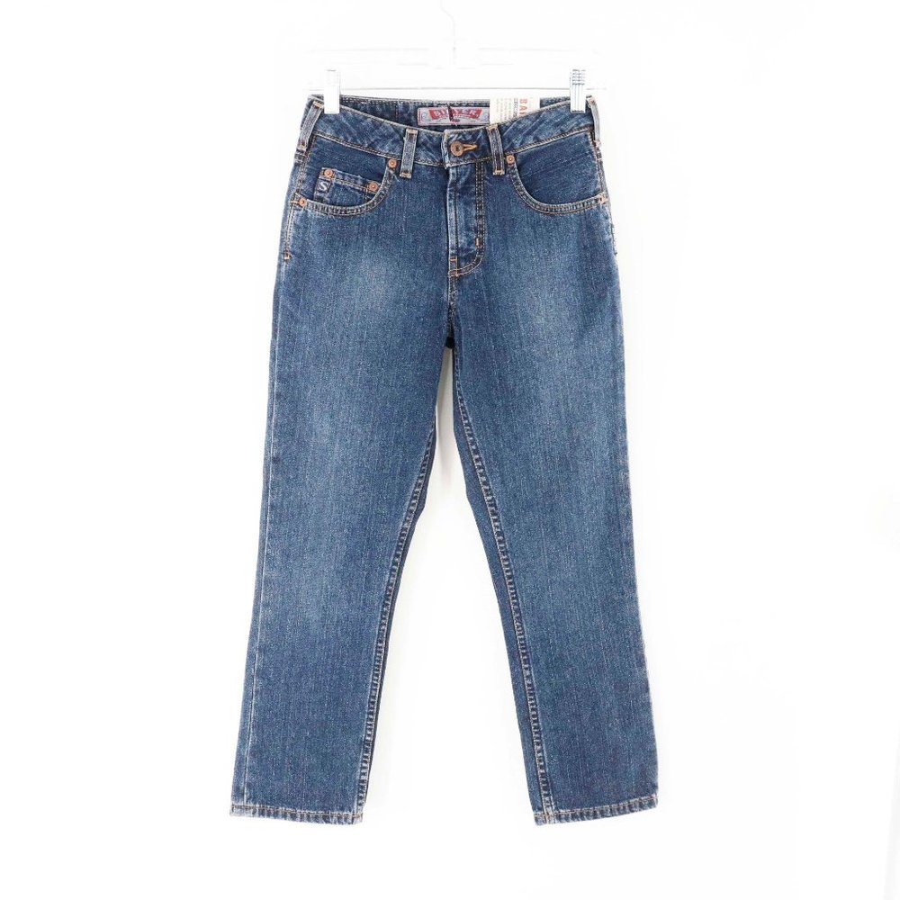 Silver Jeans 24 Blue Denim Stretch Contour Waist ST TROPEZ French Cut NWT